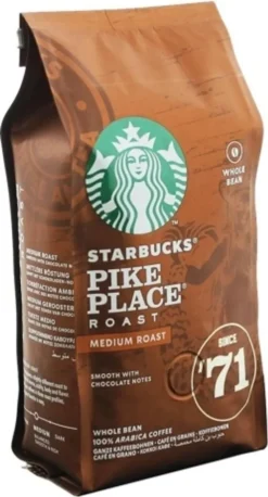 Nestlé® Starbucks Pike Place Roast, Medium, Ganze Bohne, 200 G -Espresso Store a39d599d6b21496347a4bf32ceb658bf