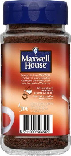 Maxwell House Klassisch, Löslicher Kaffee, 200g-Glas 8 Maxwell House Klassisch, Löslicher Kaffee, 200g-Glas -Espresso Store a43deb333c449eaa4933694c19d48939