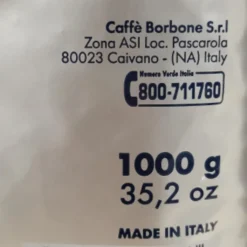Caffe Borbone ROTE Mischung Kaffebohnen Borbone 1 Kg X 6 - Caffè Borbone -Espresso Store a55ab9f25ad475d279f6ee2e45c23063