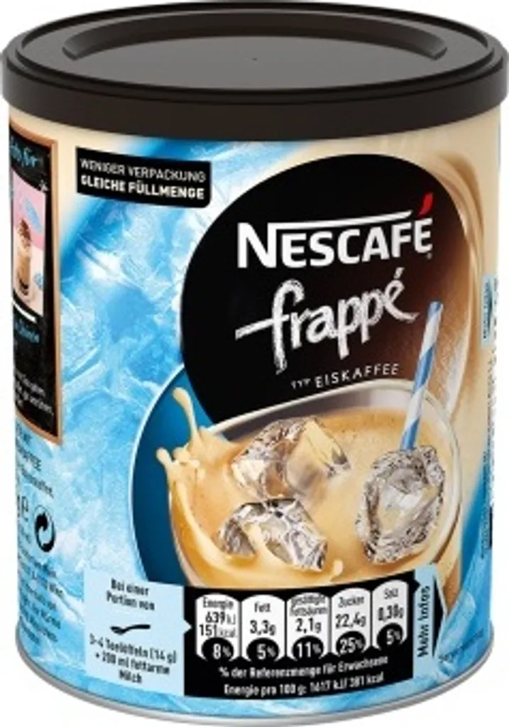 Nestlé® Nestle Nescafe Frappe Eiskaffee Mischung In Der Dose 275g 8er Pack 1 Nestlé® Nestle Nescafe Frappe Eiskaffee Mischung In Der Dose 275g 8er Pack