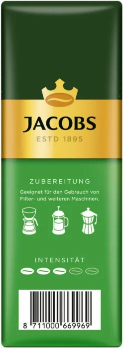 JACOBS Auslese Klassisch Filterkaffee 12x500g Kaffee Gemahlen 11 JACOBS Auslese Klassisch Filterkaffee 12x500g Kaffee Gemahlen -Espresso Store ac23ab096f0fe2009834d5bedde55550 2