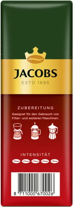 JACOBS Filterkaffee Meisterröstung 6 X 500 G Röstkaffee Gemahlen Pulverkaffee + 1 Becher + 1 Dose 14 JACOBS Filterkaffee Meisterröstung 6 X 500 G Röstkaffee Gemahlen Pulverkaffee + 1 Becher + 1 Dose -Espresso Store ac5d14d220d2a2155a4589dfbeca8ed2