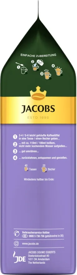 JACOBS Typ Cappuccino Choco Vanille Mit Milka 12 X 500 G Beutel 10 JACOBS Typ Cappuccino Choco Vanille Mit Milka 12 X 500 G Beutel -Espresso Store ac7c512c864f7513371d238ba1e1a274