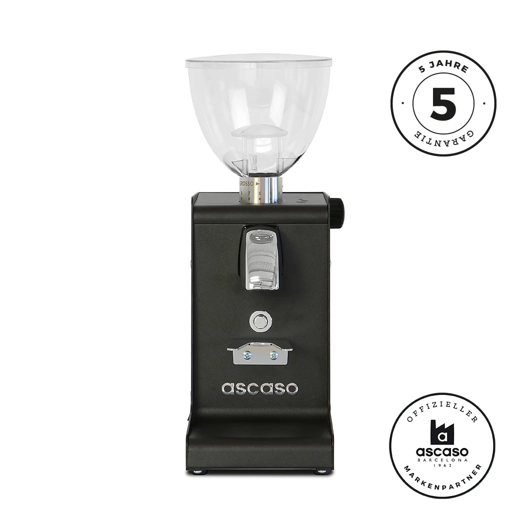 Ascaso Espressomühle ISteel I1 Schwarz Matt 1 Ascaso Espressomühle ISteel I1 Schwarz Matt