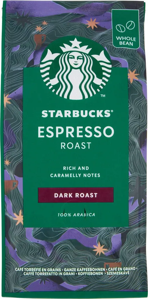 Nestlé® Starbucks Espresso Roast,Dark Roast,Karamellnote, Ganze Bohne, 200g 2 Nestlé® Starbucks Espresso Roast,Dark Roast,Karamellnote, Ganze Bohne, 200g – Bild 2