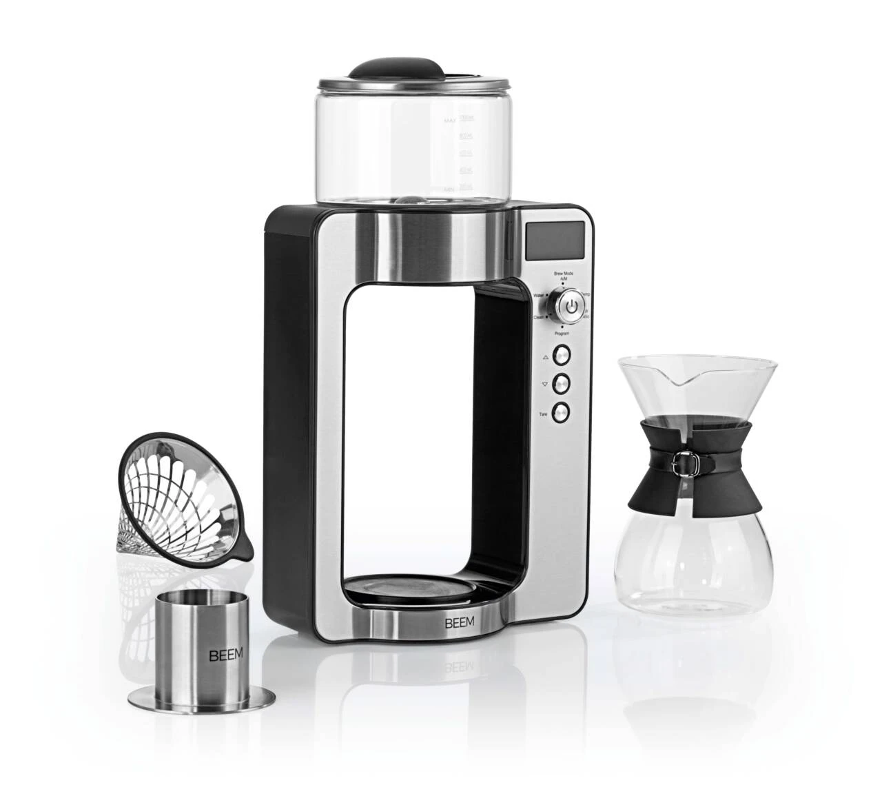 Beem Filterkaffeemaschine Pour Over Mit Waage & Glas 2 Beem Filterkaffeemaschine Pour Over Mit Waage & Glas – Bild 2