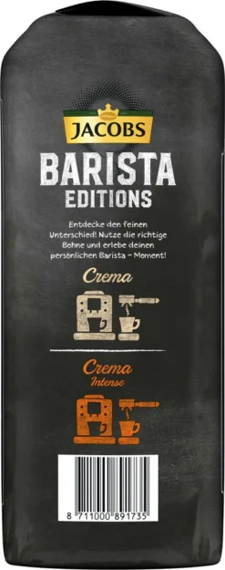 JACOBS Kaffeebohnen Barista Editions Espresso 2 X 1 Kg Espressobohnen Ganze Bohne 12 JACOBS Kaffeebohnen Barista Editions Espresso 2 X 1 Kg Espressobohnen Ganze Bohne -Espresso Store bef89126f01b36574c04f7e2c70d44fa