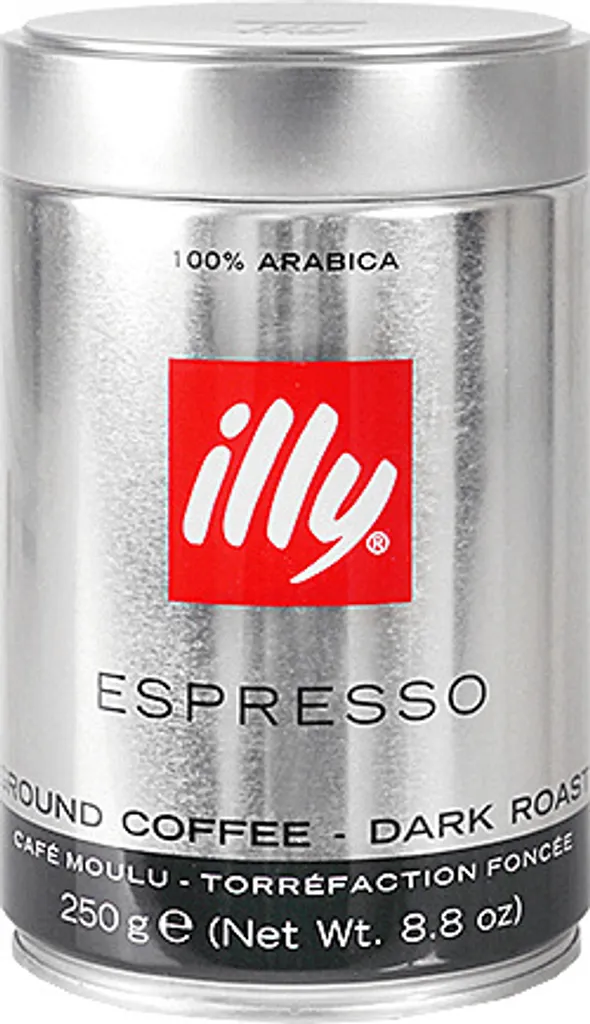 Illy Espresso Dunkle Röstung / Dark Roast | Gemahlen | 250g-Dose 5 Illy Espresso Dunkle Röstung / Dark Roast | Gemahlen | 250g-Dose – Bild 5