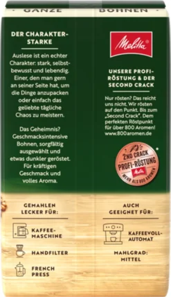 MELITTA Auslese Ganze Bohnen Für Filterkaffee 500 G Kräftig Mit Rundem Aroma -Espresso Store c9295f8861e1bfb4dda1d8fa8985f632