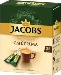 JACOBS Typ Cafe Crema Löslicher Kaffee 12 X 25 Sticks -Espresso Store cd5a396d7b637433245fd5e8d953b8b4