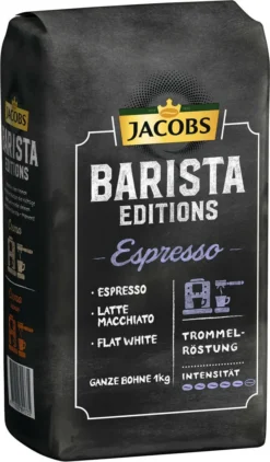 JACOBS Kaffeebohnen Barista Editions Espresso 3 Kg Espressobohnen + 1 Jacobs Barista Becher +1 Dose -Espresso Store ce6f2bad24da4991d10a1ee0629b7779 1