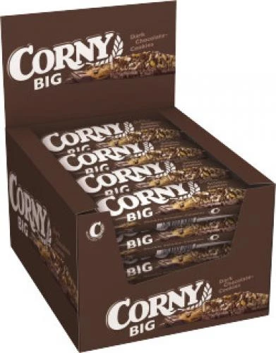 Corny Big Dunkle Schoko-Cookie 24x50g 1 Corny Big Dunkle Schoko-Cookie 24x50g