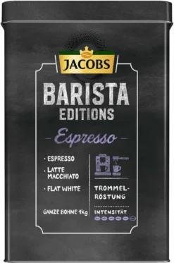 JACOBS Kaffeebohnen Expertenröstung Espresso 3 Kg Ganze Espressobohnen + 1 Jacobs Barista Becher + 1 Dose 15 JACOBS Kaffeebohnen Expertenröstung Espresso 3 Kg Ganze Espressobohnen + 1 Jacobs Barista Becher + 1 Dose -Espresso Store d1f2901799a0449b8ddfa5c0126fd4af 5