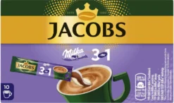 JACOBS Löskaffee 3in1 Milka®* 12x10 Sticks Löslicher Instantkaffee 120 Getränke -Espresso Store d26c3d38973cdc454b25f08f0d4190f2