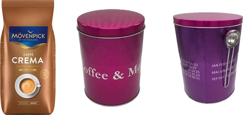 Mövenpick Caffè Crema Ganze Bohne 1000g Plus 1 Mövenpick Caffè Crema Ganze Bohne 1000g Plus