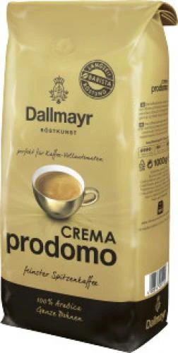 Dallmayr Crema Prodomo Ganze Bohnen 1kg 1 Dallmayr Crema Prodomo Ganze Bohnen 1kg