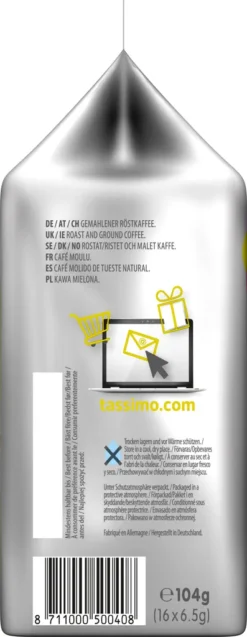 Tassimo Jacobs Krönung Mit Dem Verwöhnaroma | 16 T Discs, Kaffeekapseln -Espresso Store db653440062289234d2c7e190d7470a4