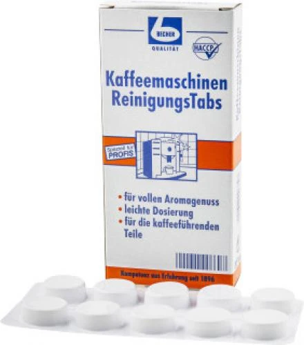 Dr. Becher Kaffeemaschinen Reinigungs-Tabs 30 Stück 1 Dr. Becher Kaffeemaschinen Reinigungs-Tabs 30 Stück
