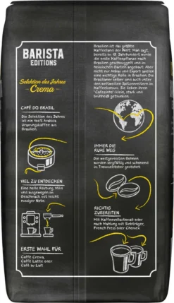 Jacobs Barista Editions Selektion Des Jahres Brasilien, Bohnenkaffee, Ganze Bohnen, Röstkaffee, Kaffeebohnen, 1000 G -Espresso Store ea44acb5461a9e4e97214f7da1076996