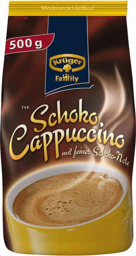 Krüger Family Cappuccino Schoko | 500-g-Beutel 3 Krüger Family Cappuccino Schoko | 500-g-Beutel – Bild 3