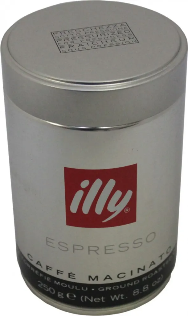 Illy Espresso Dunkle Röstung / Dark Roast | Gemahlen | 250g-Dose 2 Illy Espresso Dunkle Röstung / Dark Roast | Gemahlen | 250g-Dose – Bild 2