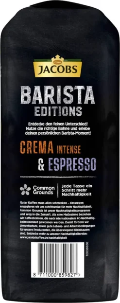 JACOBS Kaffeebohnen Barista Editions Crema Do Brasil 4 X 1 Kg Geröstete Bohnen 19 JACOBS Kaffeebohnen Barista Editions Crema Do Brasil 4 X 1 Kg Geröstete Bohnen -Espresso Store f99c808299bb483242abe86a267ffa35