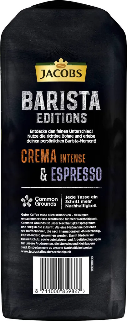 JACOBS Kaffeebohnen Barista Editions Crema Do Brasil 4 X 1 Kg Geröstete Bohnen 6 JACOBS Kaffeebohnen Barista Editions Crema Do Brasil 4 X 1 Kg Geröstete Bohnen – Bild 6