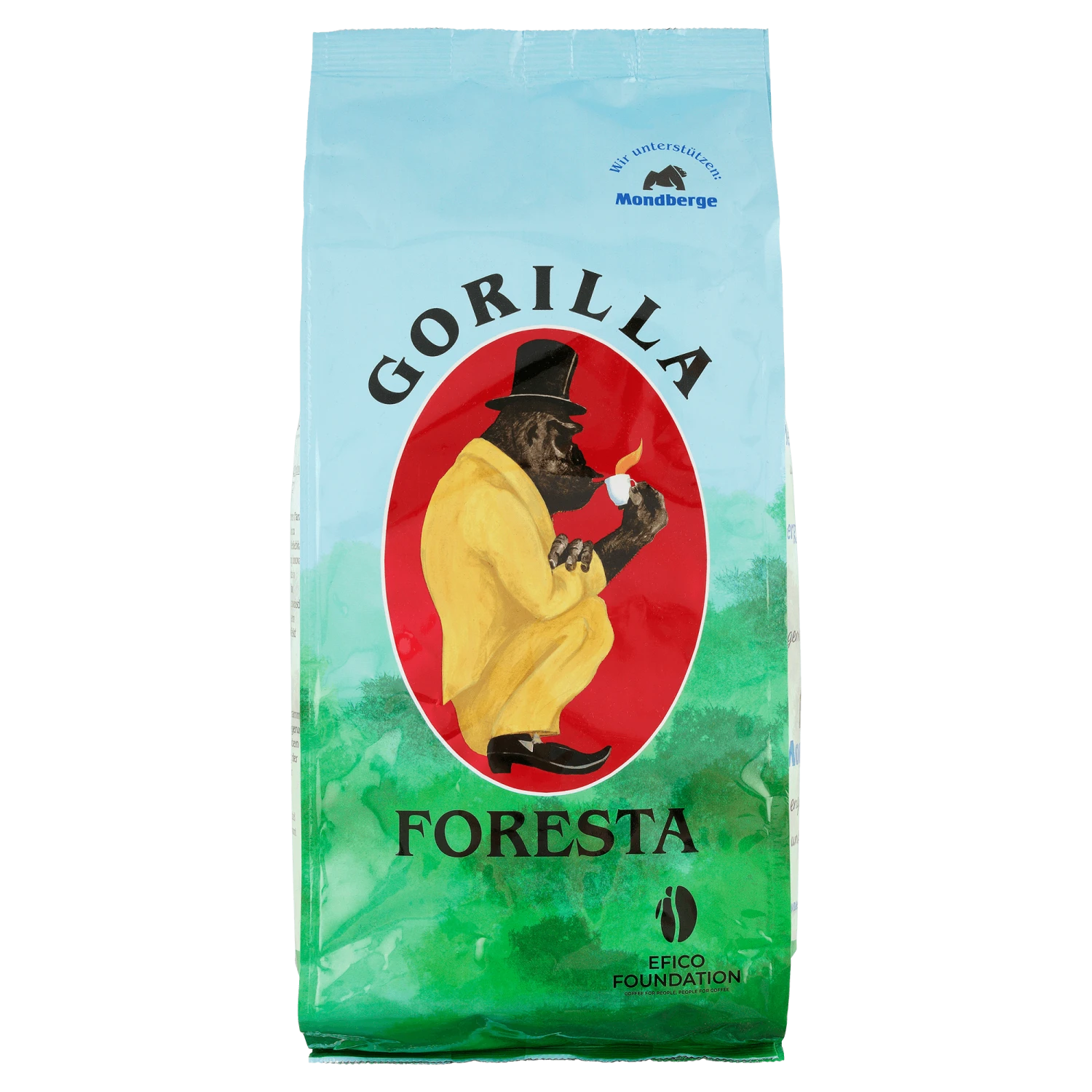 Gorilla Foresta Ganze Bohnen 1kg 1 Gorilla Foresta Ganze Bohnen 1kg