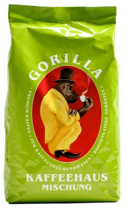 Gorilla Kaffeehaus Mischung Ganze Bohnen 1kg