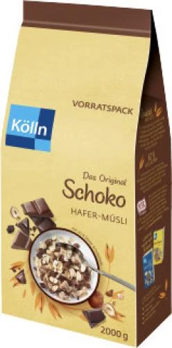 Kölln Schoko Hafer-Müsli 2kg 1 Kölln Schoko Hafer-Müsli 2kg