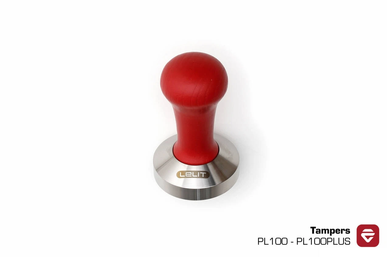Lelit Tamper PLA481R Für 58mm Siebträger, Rot 1 Lelit Tamper PLA481R Für 58mm Siebträger, Rot