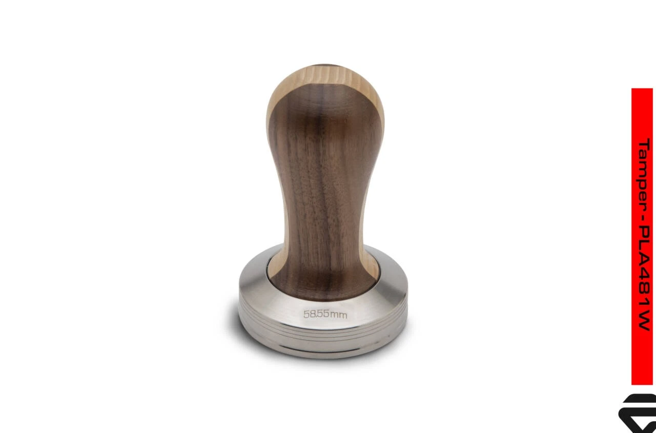 Lelit Tamper PLA481W Mit Holzgriff Für 58mm Siebträger 2 Lelit Tamper PLA481W Mit Holzgriff Für 58mm Siebträger – Bild 2