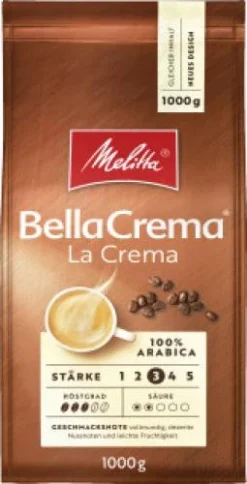 Melitta Bella Crema La Crema Ganze Bohnen 1kg