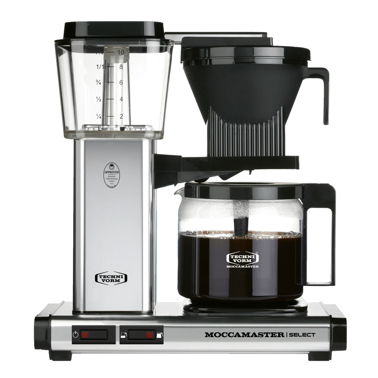 Moccamaster KBG Select, Polished Silver 1 Moccamaster KBG Select, Polished Silver