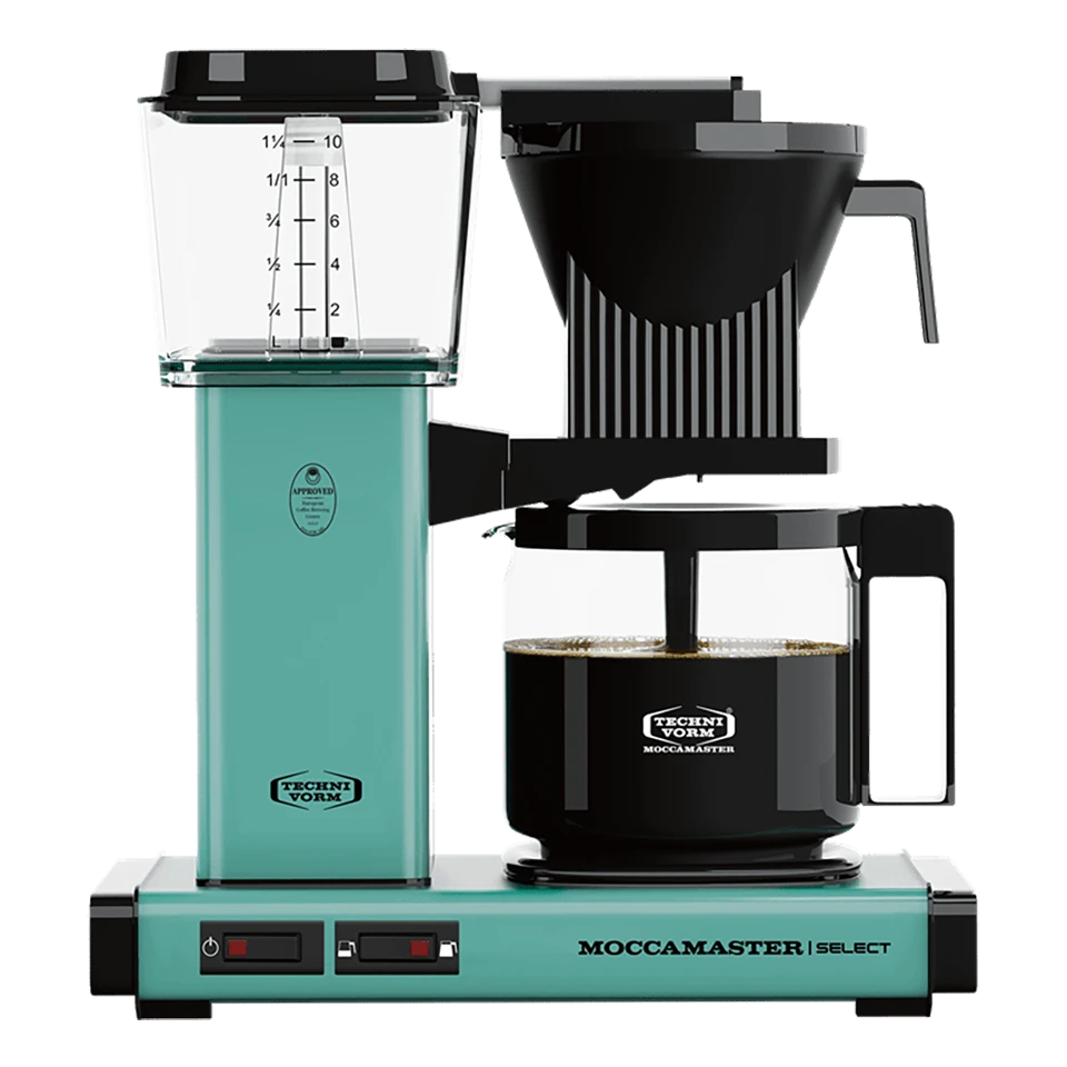 Moccamaster KBG Select, Turquoise 1 Moccamaster KBG Select, Turquoise