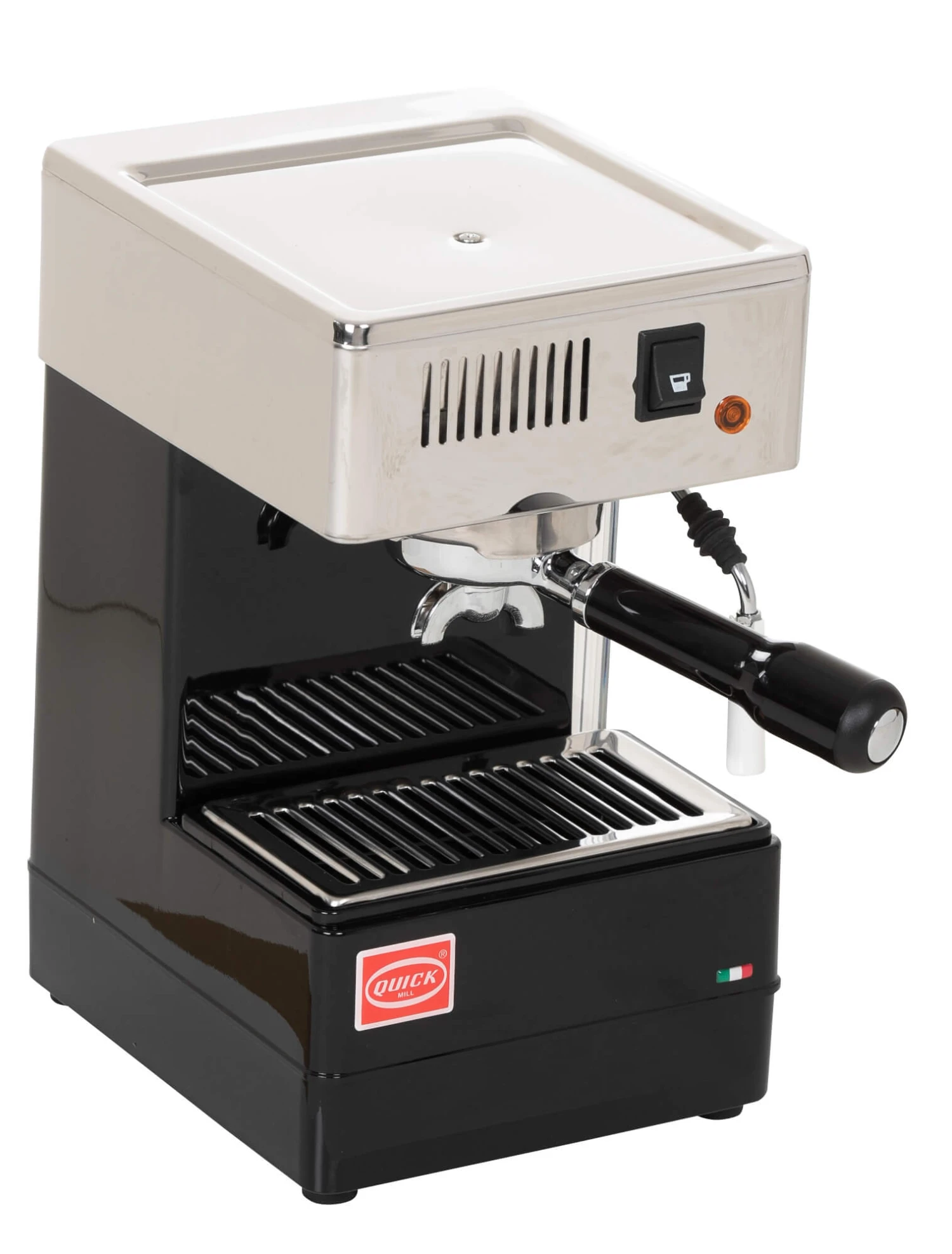 Quick Mill Stretta 0820 Espressomaschine, Schwarz 2 Quick Mill Stretta 0820 Espressomaschine, Schwarz – Bild 2