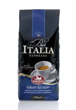 Saquella Bar Italia Espresso Gran Gusto Ganze Bohnen 1kg