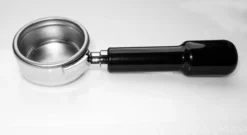 Siebträger Für Bezzera BZ09 & BZ10, Bodenlos, Schwarz, Inkl. 21g Sieb -Espresso Store siebtraeger fuer bezzera bz09 bz10 bodenlos schwarz inkl 21g sieb 3